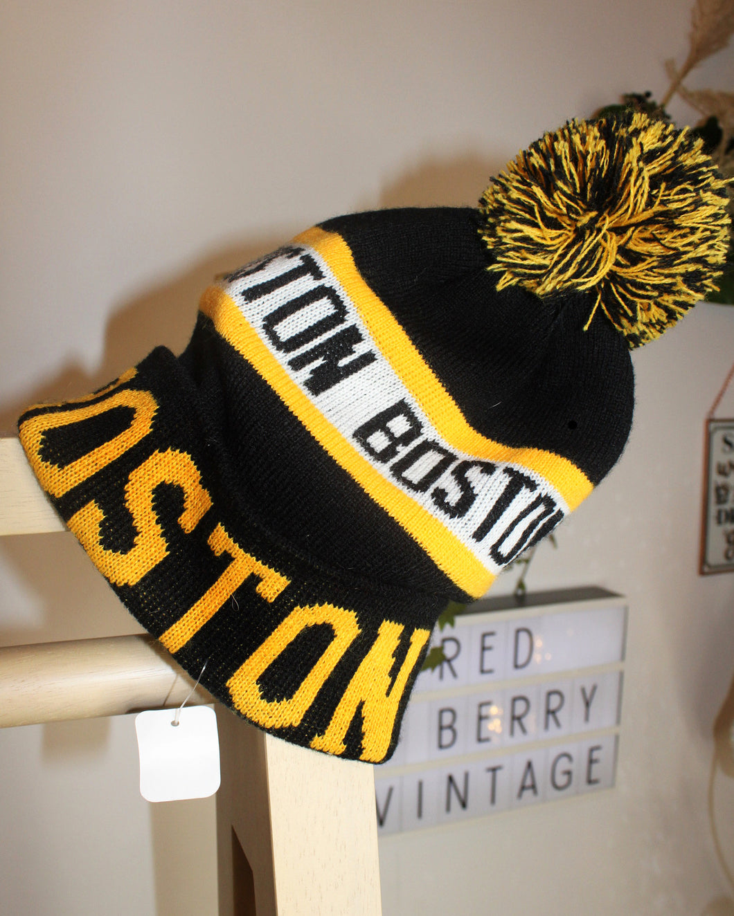Boston Bobble Hat