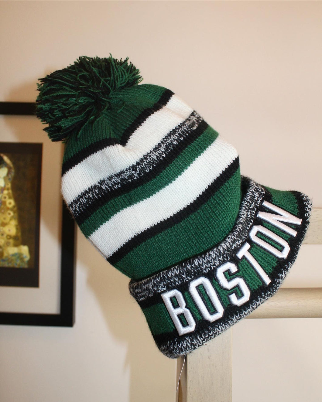 Boston Bobble Hat